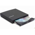 Lenovo - Unidade de disco - Gravador de DVD - USB - externo - para ThinkSystem SR250 V2, SR630 V2, SR650 V2, SR670 V2, SR850 V2