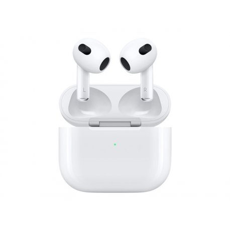 Apple AirPods with MagSafe Charging Case - 3ª geração - auscultadores sem fios com microfonoe - botão de orelha - bluetooth MME