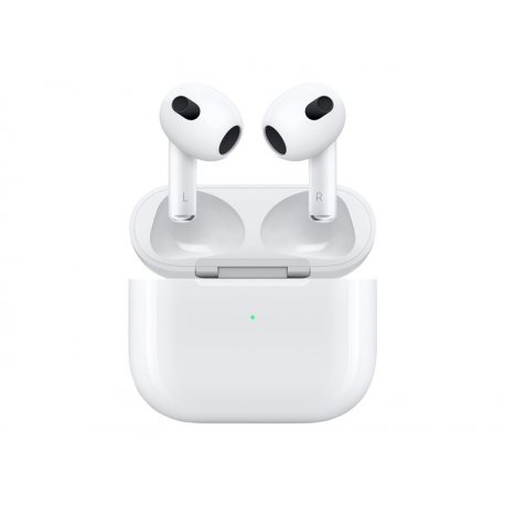 Apple AirPods with Lightning Charging Case - 3ª geração - auscultadores sem fios com microfonoe - botão de orelha - bluetooth -