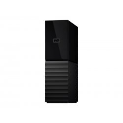 WD My Book WDBBGB0120HBK - Disco rígido - encriptado - 12 TB - externa (desktop) - USB 3.0 - 256-bits AES - preto WDBBGB0120HBK