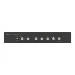 VISION Professional Digital Audio Mixer Amplifier - LIFETIME WARRANTY - 2 x 50w (RMS @ 8 Ohms) - RS-232 - Bluetooth (renameable