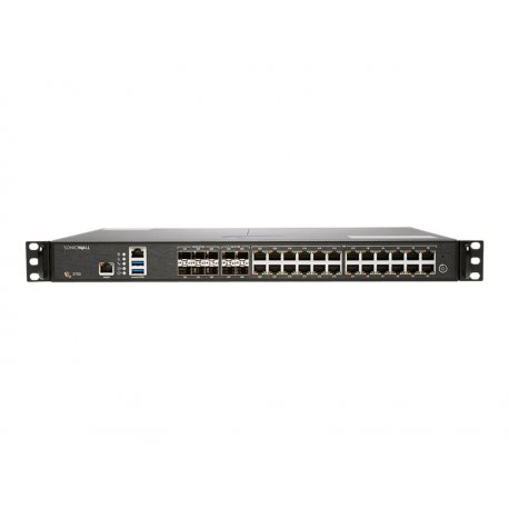 SonicWall NSa 3700 - High Availability - dispositivo de segurança - 10GbE, 5GbE - 1U - montável em gabinete 02-SSC-7368