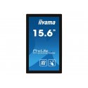 iiyama ProLite TF1634MC-B8X - Monitor LED - 15.6" - moldura aberta - ecrã de toque - 1920 x 1080 Full HD (1080p) @ 60 Hz - IPS 