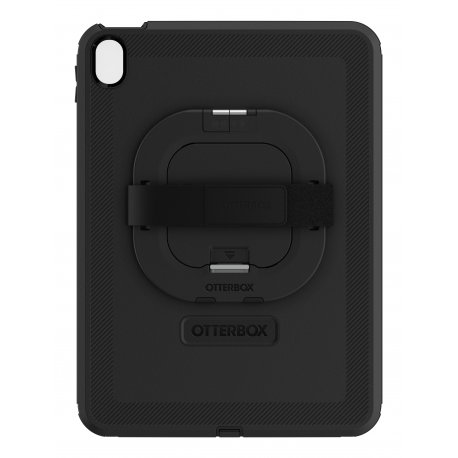 OtterBox Defender Series - Tampa posterior para tablet - resistente - com suporte e correia de pulso - preto - para Apple 10.9-