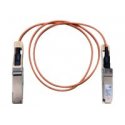 Cisco Direct-Attach Active Optical Cable - Cabo de rede - QSFP para QSFP - 2 m - fibra óptica - SFF-8436 - activo - castanho - 