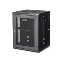 StarTech.com 15U 19" Wall Mount Network Cabinet, 16" Deep Hinged Locking IT Network Switch Depth Enclosure, Assembled Vented Co