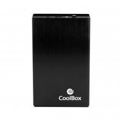 Caixa p/ disco externo 3.5 CoolBox SCA-3533 USB3.0 Aluminio Black COO-SCA-3533-B