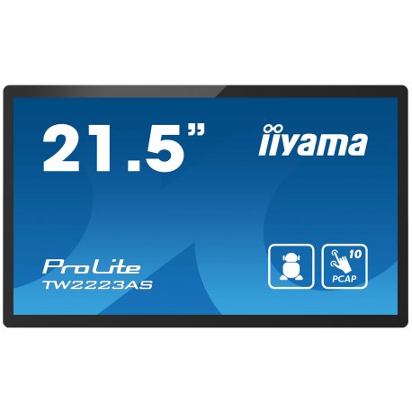 iiyama ProLite TW2223AS-B2 - Android PC - PC de painel de toque 1 RK3399 até - RAM 4 GB - SSD - eMMC 32 GB - Cortex-A72 + A53 -