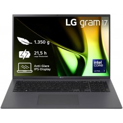 \NB LG Gram 17Z90S-G 17\\\" WQXGA IPS 7 155H 16GB 512GB SSD W11H\"" 17Z90S-G.AA76P"""