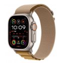 Apple Watch Ultra 2 - 49 mm - titanium natural - relógio inteligente Com Correia Alpinista - têxtil - bege - tamanho da banda: 