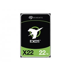 Seagate Exos X22 ST22000NM000E - Disco rígido - 22 TB - interna - 3.5" - SAS 12Gb/s - 7200 rpm ST22000NM000E