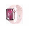 Apple Watch Series 9 (GPS + Cellular) - 41 mm - alumínio rosa - relógio inteligente Com banda de desporto - fluoroelastómero - 