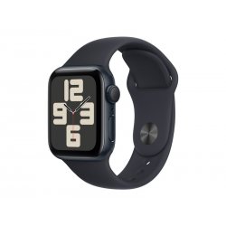 Apple Watch SE (GPS) - 2.ª geração - 40 mm - alumínio meia-noite - relógio inteligente Com banda de desporto - fluoroelastómero