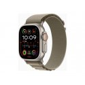 Apple Watch Ultra 2 - 49 mm - titânio - relógio inteligente Com Correia Alpinista - têxtil - azeitona - tamanho da banda: M - 6