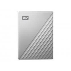 WD My Passport Ultra WDBC3C0020BSL - Disco rígido - encriptado - 2 TB - externa (portátil) - USB 3.0 (USB C conector) - 256-bit