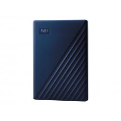 WD My Passport for Mac WDBA2F0040BBL - Disco rígido - encriptado - 4 TB - externa (portátil) - USB 3.2 Gen 1 - 256-bits AES - a