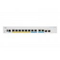 Cisco Business 350 Series CBS350-8MGP-2X - Interruptor - L3 - Administrado - 6 x 10/100/1000 (PoE+) + 2 x 2.5GBase-T (PoE+) + 2