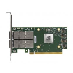 NVIDIA ConnectX-6 Dx EN - Cripto desativado com Boot Seguro - adaptador de rede - PCIe 4.0 x16 - 100 Gigabit QSFP56 x 2 900-9X6