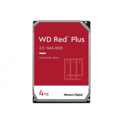 WD Red Plus WD40EFPX - Disco rígido - 4 TB - interna - 3.5" - SATA 6Gb/s - 5400 rpm - buffer: 256 MB WD40EFPX