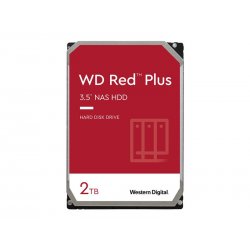 WD Red WD20EFPX - Disco rígido - 2 TB - interna - 3.5" - SATA 6Gb/s - 5400 rpm - buffer: 64 MB WD20EFPX