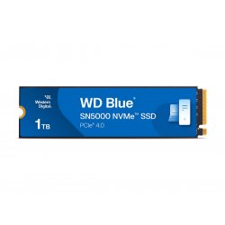 WD Blue SN5000 WDS100T4B0E - SSD - 1 TB - interna - M.2 2280 - PCIe 4.0 x4 (NVMe) WDS100T4B0E