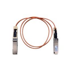 Cisco Direct-Attach Active Optical Cable - Cabo de rede - QSFP para QSFP - 2 m - fibra óptica - SFF-8436 - activo - castanho - 