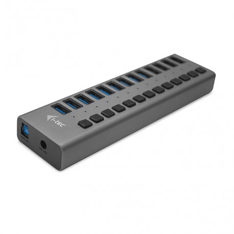 Hub de carregamento i-tec USB 3.0 13 portas + Carregador de corrente 60 W U3CHARGEHUB13