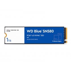 WD Blue SN580 WDS100T3B0E - SSD - 1 TB - interna - M.2 2280 - PCIe 4.0 x4 (NVMe) WDS100T3B0E