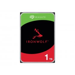 Seagate IronWolf ST1000VN008 - Disco rígido - 1 TB - interna - 3.5" - SATA 6Gb/s - 5400 rpm - buffer: 256 MB ST1000VN008