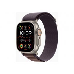 Apple Watch Ultra 2 - 49 mm - titânio - relógio inteligente Com Correia Alpinista - têxtil - indigo - tamanho da banda: S - 64 