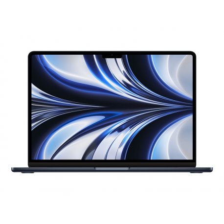 Apple MacBook Air - M2 - M2 8-core GPU - 8 GB RAM - 256 GB SSD - 13.6" IPS 2560 x 1664 (WQXGA) - Wi-Fi 6 - meia noite - kbd: Po