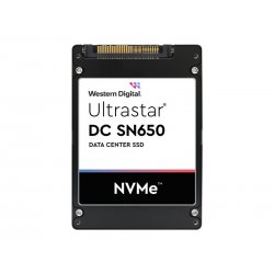 WD Ultrastar DC SN650 WUS5EA176ESP5E3 - SSD - 7.68 TB - interna - 2.5" - U.3 PCIe 4.0 (NVMe) 0TS2374