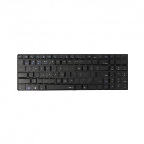 Teclado Wireless E9100M Ultra-Slim Preto RAP192492