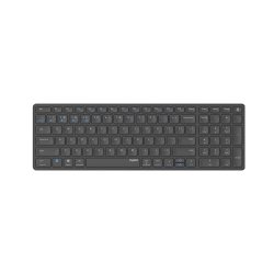 Teclado Wireless E9700M Ultra-Slim Preto RAP215926