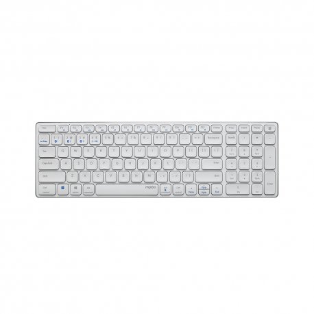 Teclado Wireless E9700M Ultra-Slim Branco RAP215927