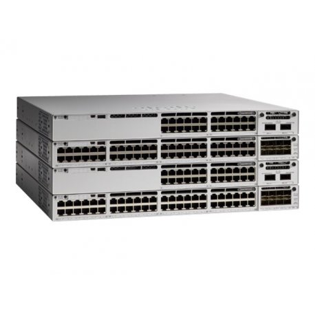 Cisco Catalyst 9300L - Network Advantage - interruptor - L3 - Administrado - 24 x 10/100/1000 + 4 x Gigabit SFP (ligação ascend