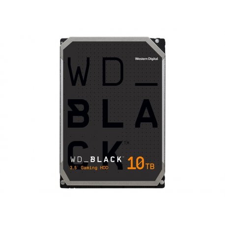 WD Black WD101FZBX - Disco rígido - 10 TB - interna - 3.5" - SATA 6Gb/s - 7200 rpm - buffer: 256 MB WD101FZBX