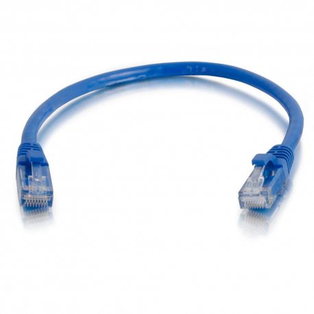 C2G Cat5e Booted Unshielded (UTP) Network Patch Cable - Cabo patch - RJ-45 (M) para RJ-45 (M) - 5 m - PTNB - CAT 5e - moldado, 