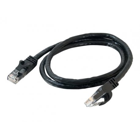 C2G Cat6 Booted Unshielded (UTP) Network Patch Cable - Cabo patch - RJ-45 (M) para RJ-45 (M) - 2 m - PTNB - CAT 6 - moldado, se