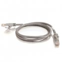 C2G Cat6a Booted Shielded (STP) Network Patch Cable - Cabo patch - RJ-45 (M) para RJ-45 (M) - 1 m - PTB - CAT 6a - moldado, sem