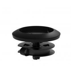 Logitech Rally Mic Pod Mount - Suporte de secretária para microfone - preto opaco - para Logitech Rally, Rally Plus 952-000002