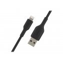 Belkin BOOST CHARGE - Cabo Lightning - Lightning macho para USB macho - 1 m - preto CAA002BT1MBK