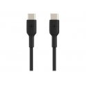 Belkin BoostCharge - Cabo USB - 24 pin USB-C (M) para 24 pin USB-C (M) - 2 m - preto CAB003BT2MBK