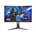 AOC Gaming C32G2ZE/BK - Monitor LED - gaming - curvo - 32" (31.5" visível) - 1920 x 1080 Full HD (1080p) @ 240 Hz - VA - 300 cd