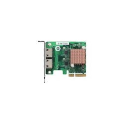 QNAP QXG-2G2T-I225 - Adaptador de rede - PCIe 2.0 x2 baixo perfil - 2.5GBase-T x 2 - para QNAP QGD-1600, TS-1232, 1253, 251, 25