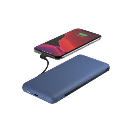 Belkin BoostCharge Plus - Carregador portátil - 10000 mAh - 23 Watt - Fast Charge - 2 conectores de saída (Lightning, 24 pin US