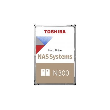 Toshiba N300 NAS - Disco rígido - 16 TB - interna - 3.5" - SATA 6Gb/s - 7200 rpm - buffer: 512 MB HDWG31GUZSVA