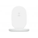 Belkin BoostCharge - Almofada de carregamento sem fios + adaptador de energia AC - 15 Watt - branco - para Apple iPhone 11, 11 