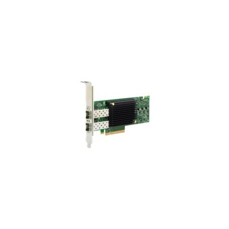 HPE SN1610E - Adaptador de bus de host - PCIe 4.0 - 32Gb Fibre Channel SFP+ x 2 - para ProLiant DL325 Gen10, DL345 Gen10, DL360