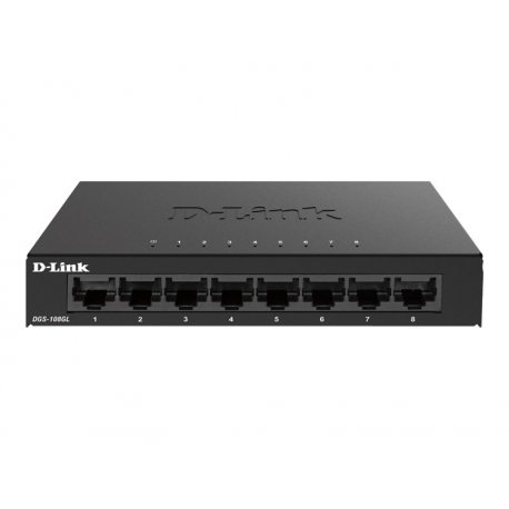 Switch 8 ports Gigabit - Metallic DGS-108GL/E